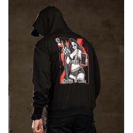 Фотография Худи мужской 1464 black р.S-3XL "Madoka" недорого оптом от прямого поставщика