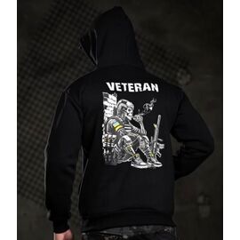 Фотография Худи мужской 1466 black р.S-3XL "Madoka" недорого оптом от прямого поставщика