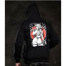 Фотография Худи мужской 1473 black р.S-3XL "Madoka" недорого оптом от прямого поставщика