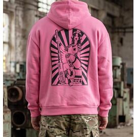 Фотография Худи мужской 1477 pink р.S-2XL "Madoka" недорого оптом от прямого поставщика