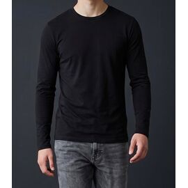 Фотография Свитер мужской 1496 black р.S-3XL "Madoka" недорого оптом от прямого поставщика