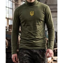 Фотография Гольф мужской 1501 khaki р.S-3XL "Madoka" недорого оптом от прямого поставщика