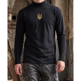 Фотография Гольф мужской 1502 black р.S-3XL "Madoka" недорого оптом от прямого поставщика