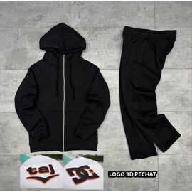 Костюм спортивний чоловічий 9002-1 black р.S-2XL "Samo" недорого оптом від прямого постачальника