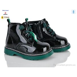 Черевики дитячі зручні Весна/осінь ABC(P)708 black-green фліс (5 пар р.21-25) "Clibee-Doremi" недорого оптом від прямого постачальника