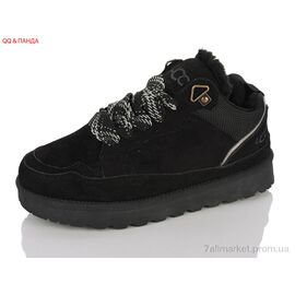 Уггі жіночі утеплені Зима JP806  black (8 пар р.36-41) "QQ&Панда" недорого оптом від прямого постачальника