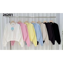 Фотография Свитер женский 26201 white р.42-46 "LOOK" недорого оптом от прямого поставщика