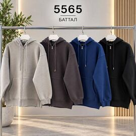 Фотография Кофта спортивная мужская 5565 navy р.52-58 "LOOK" недорого оптом от прямого поставщика