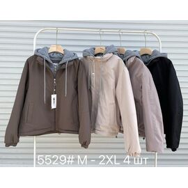 Куртка жіноча демісезонна 5529 beige р.M-2XL "Shoptime" недорого оптом від прямого постачальника