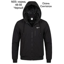 Фотография Куртка мужская M25 black р.48-56 "Shoptime" недорого оптом от прямого поставщика