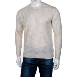 Фотография Свитер мужской M1024 beige р.M-2XL "STREET" недорого оптом от прямого поставщика