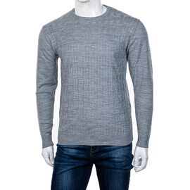 Фотография Свитер мужской M1024 grey р.M-2XL "STREET" недорого оптом от прямого поставщика