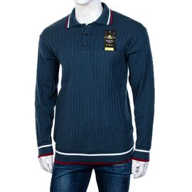 Фотография Свитер мужской M963 navy р.M-2XL "STREET" недорого оптом от прямого поставщика