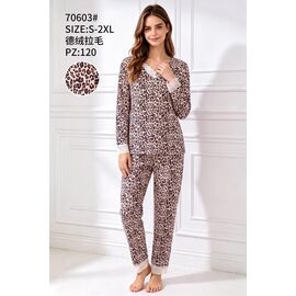 Піжама тепла жіноча 70603 beige р.52-60 "Fili Wear" недорого оптом від прямого постачальника