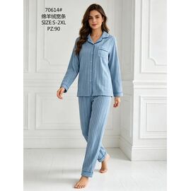 Піжама жіноча 70614 l.blue р.52-60 "Fili Wear" недорого оптом від прямого постачальника