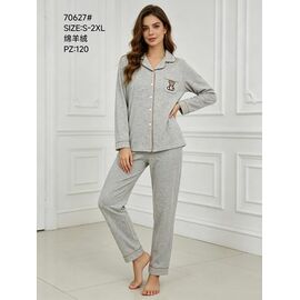 Піжама жіноча 70627 grey р.50-58 "Fili Wear" недорого оптом від прямого постачальника