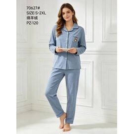 Піжама жіноча 70627 l.blue р.50-58 "Fili Wear" недорого оптом від прямого постачальника