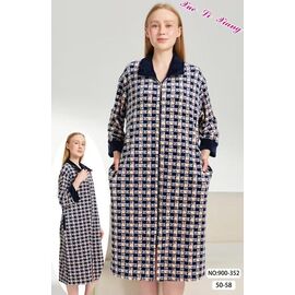 Халат жіночий 900-352 beige р.50-58 "Fili Wear" недорого оптом від прямого постачальника