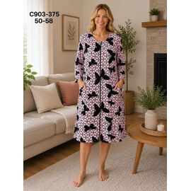 Фотография Халат женский C903-375 beige р.50-58 "Fili Wear" недорого оптом от прямого поставщика