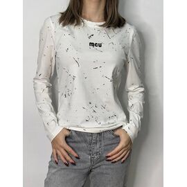 Светр жіночий 1406-1 white р.42-46 "Kosta" недорого оптом від прямого постачальника