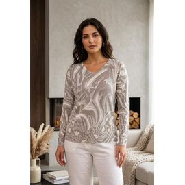 Светр жіночий 25226 beige р.50-54 "Kosta" недорого оптом від прямого постачальника
