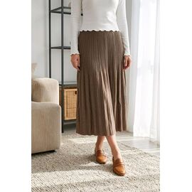 Спідниця жіноча 3638 d.beige р.44-48 "Kosta" недорого оптом від прямого постачальника