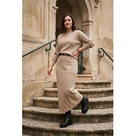 Спідниця жіноча 889 beige р.42-48 "Kosta" недорого оптом від прямого постачальника