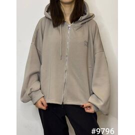 Кофта спортивна жіноча 9796 beige р.42-52 "Kosta" недорого оптом від прямого постачальника