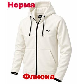 Кофта спортивна чоловіча 15013 white р.S-2XL "Alex Clothes" недорого оптом від прямого постачальника