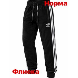 Штани спортивні чоловічі утеплені 15034 black р.S-2XL "Alex Clothes" недорого оптом від прямого постачальника