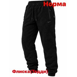 Штани спортивні чоловічі утеплені 15035 black р.S-2XL "Alex Clothes" недорого оптом від прямого постачальника