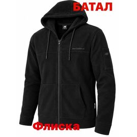 Кофта спортивна чоловіча 15040 black р.2XL-6XL "Alex Clothes" недорого оптом від прямого постачальника