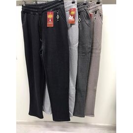 Фотография Штаны спортивные женские тёплые 002 mix р.4XL-8XL "JEANS KIDS" недорого оптом от прямого поставщика