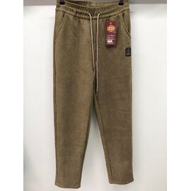 Фотография Штаны женские утеплённые 2037 beige р.XL-5XL "JEANS KIDS" недорого оптом от прямого поставщика