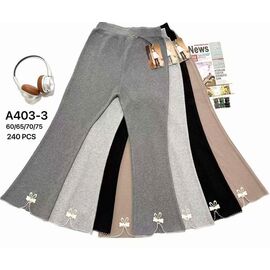 Лосини дитячі на дівчинку A403-3 mix р.60-75 "JEANS KIDS" недорого оптом від прямого постачальника