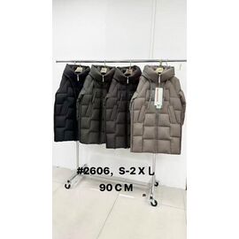 Куртка жіноча зимова 2606 black р.S-2XL "Yafeier" недорого оптом від прямого постачальника