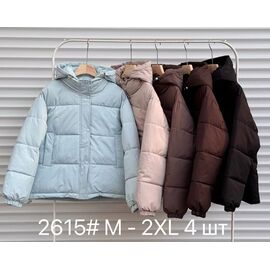 Куртка жіноча демісезонна 2615 beige р.M-2XL "Yafeier" недорого оптом від прямого постачальника
