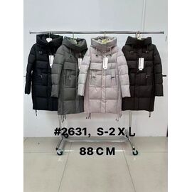 Фотография Куртка женская зимняя 2631 black р.S-2XL "Yafeier" недорого оптом от прямого поставщика
