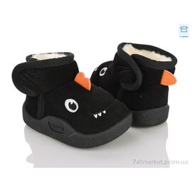Фотография Угги детские утепленные зима C5500P black (6 пар р.20-23) "Clibee-ShoSho" недорого оптом от прямого поставщика