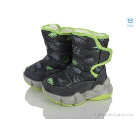 Дутики дитячі утеплені Зима HD01 green (6 пар р.22-27) "Clibee-ShoSho" недорого оптом від прямого постачальника
