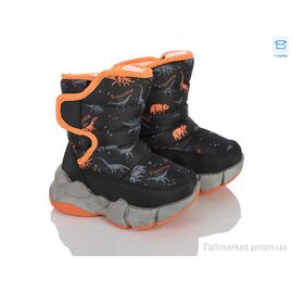 Дутики дитячі утеплені Зима HD01 orange (6 пар р.22-27) "Clibee-ShoSho" недорого оптом від прямого постачальника