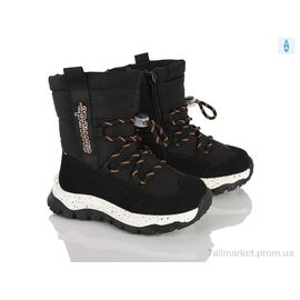 Дутики дитячі утеплені Зима D6912P-1 black (6 пар р.28-33) "Clibee-ShoSho" недорого оптом від прямого постачальника