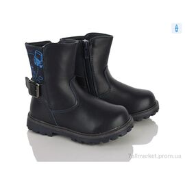 Черевики дитячі зручні Зима H65 navy (8 пар р.25-30) "Clibee-ShoSho" недорого оптом від прямого постачальника