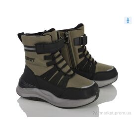 Черевики дитячі зручні Зима MA12 green (8 пар р.32-37) "Clibee-ShoSho" недорого оптом від прямого постачальника