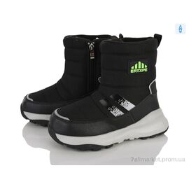Черевики дитячі зручні Зима 2535 black (8 пар р.32-37) "Clibee-ShoSho" недорого оптом від прямого постачальника