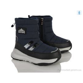 Черевики дитячі зручні Зима 2535 navy (8 пар р.32-37) "Clibee-ShoSho" недорого оптом від прямого постачальника