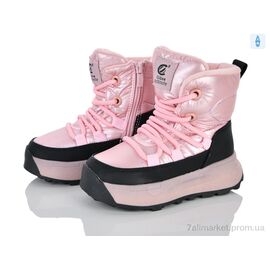Черевики дитячі зручні Зима HB552 pink (6 пар р.27-32) "Clibee-ShoSho" недорого оптом від прямого постачальника