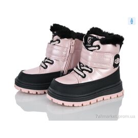 Фотография Ботинки детские удобные зима HA550 pink (6 пар р.22-27) "Clibee-ShoSho" недорого оптом от прямого поставщика