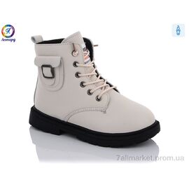 Черевики дитячі зручні Весна/осінь 21D-13 white (10 пар р.26-30) "Леопард" недорого оптом від прямого постачальника