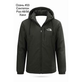Фотография Куртка мужская 03 khaki р.48-56 "ZERO" недорого оптом от прямого поставщика
